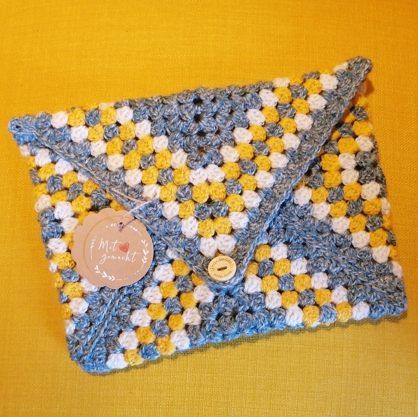 Tablettasche Sonnenblume - 20x25cm, versch. Farben