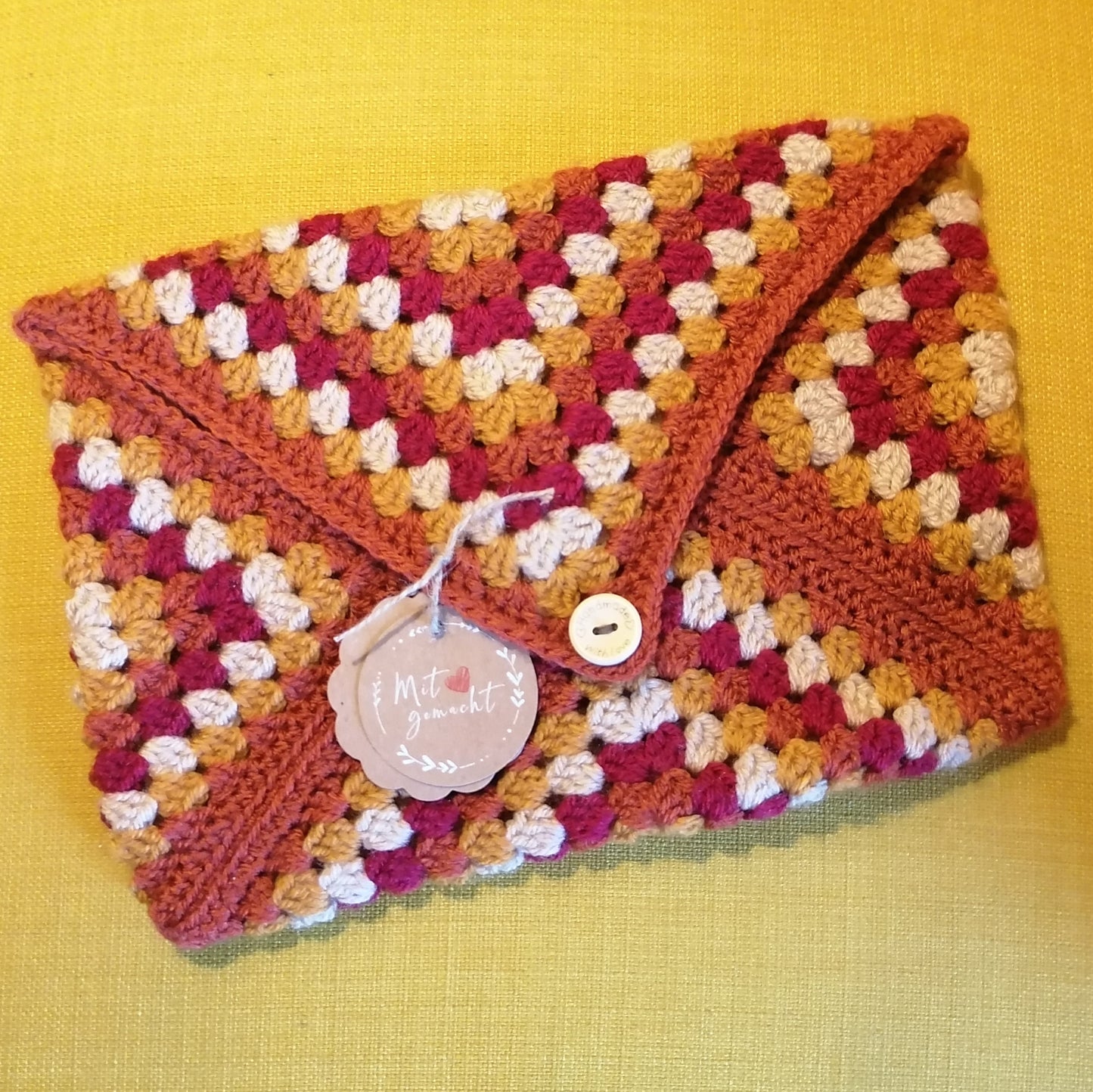 Tablettasche Sonnenblume - 20x25cm, versch. Farben