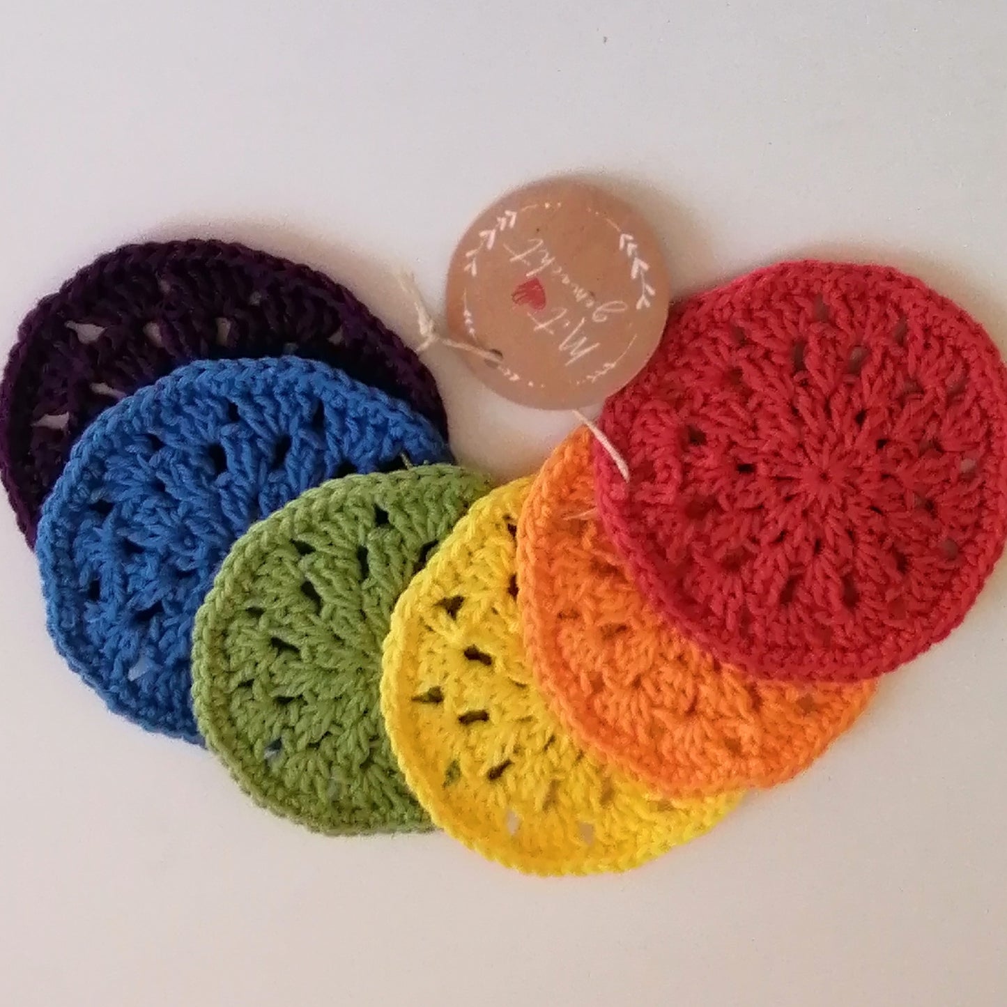 Rainbow Coasters (Set of 6)