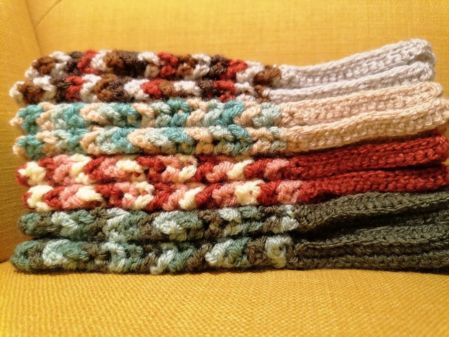 Handstulpen Zickzack (versch. Farben)