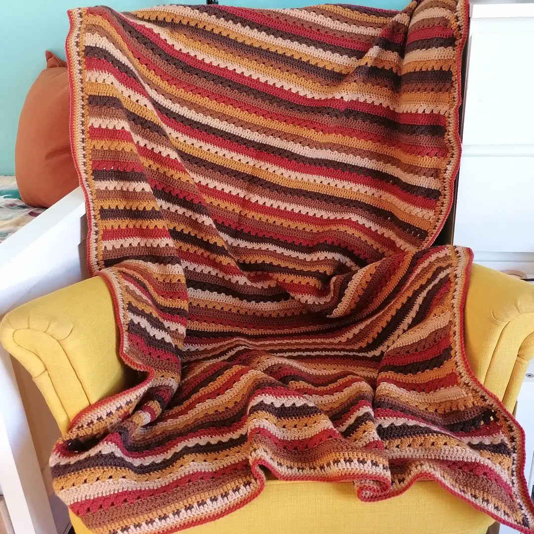 Häkeldecke Herbst - 100x145cm