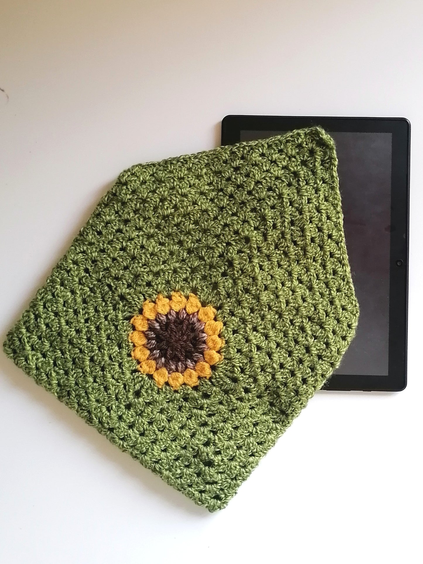 Tablettasche Sonnenblume - 20x25cm, versch. Farben