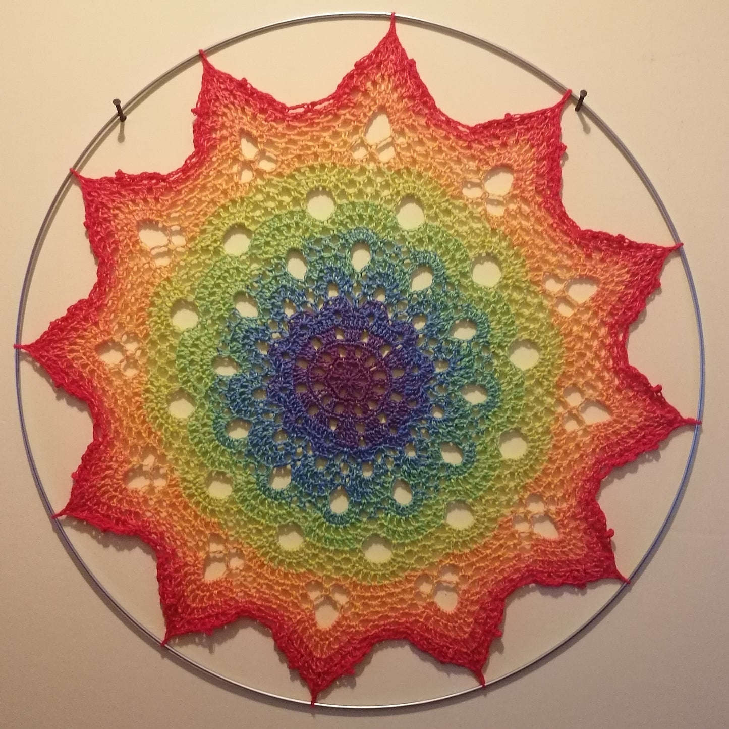 Mandala Wellen - 50cm