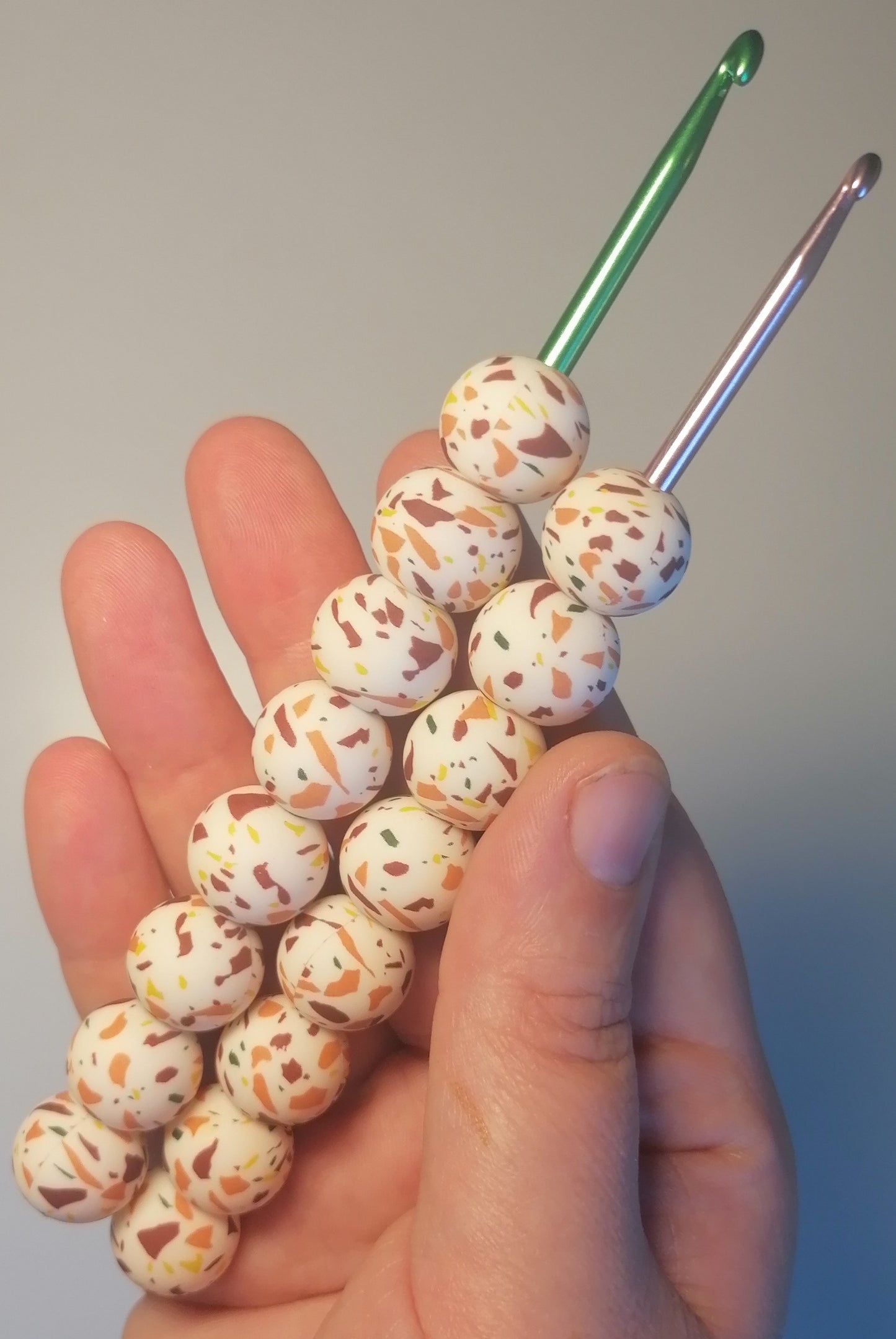 Ergonomische Häkelnadel