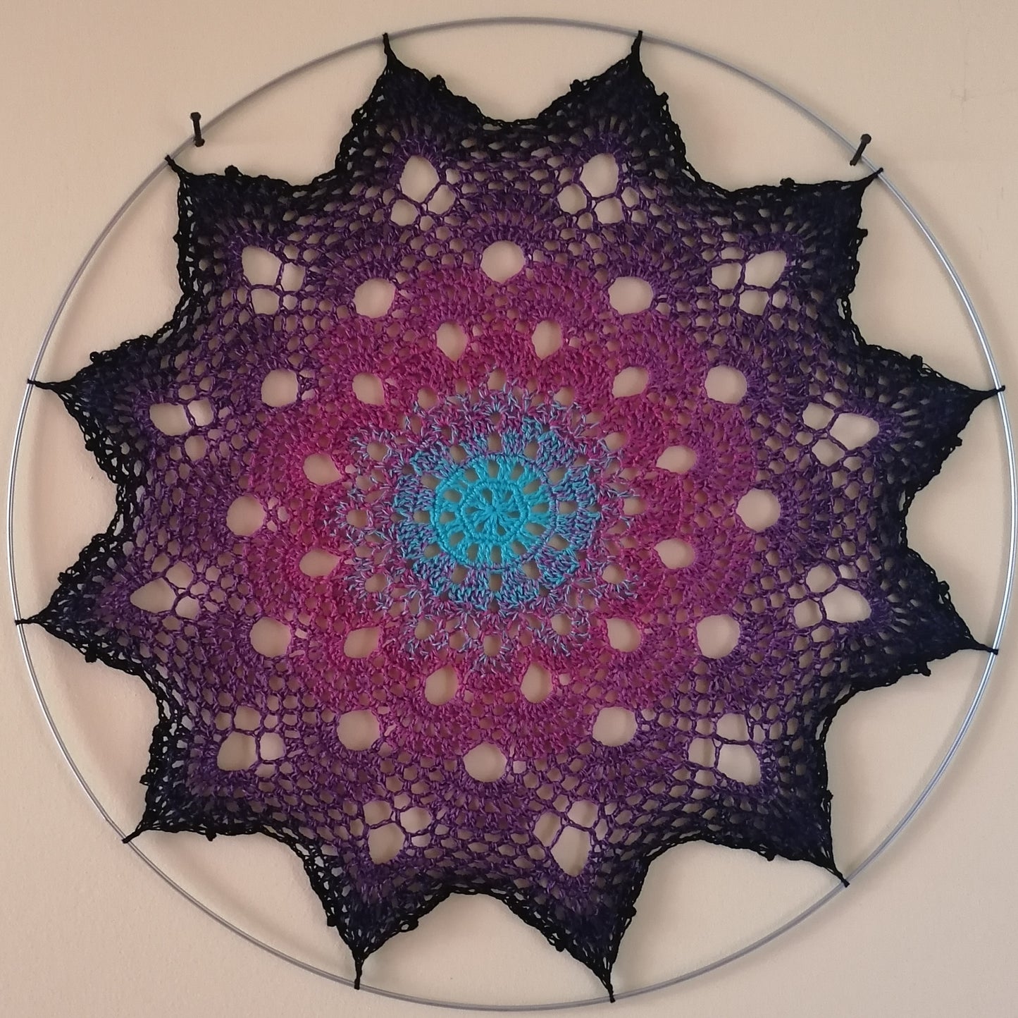 Mandala Wellen - 50cm