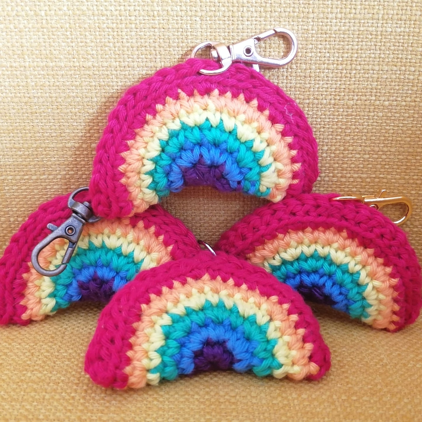 Schlüsselanhänger Regenbogen