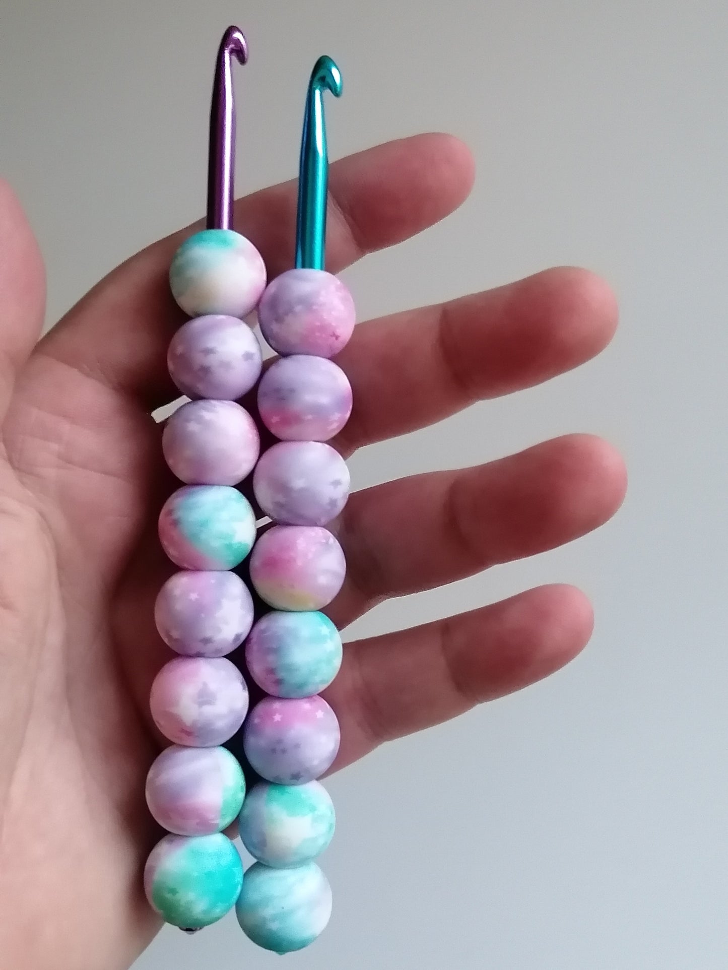 Ergonomische Häkelnadel - 3,5 bis 5,5mm