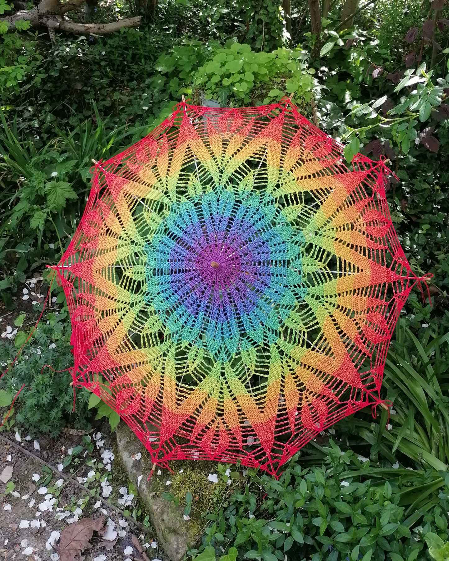 Sonnenschirm Regenbogen