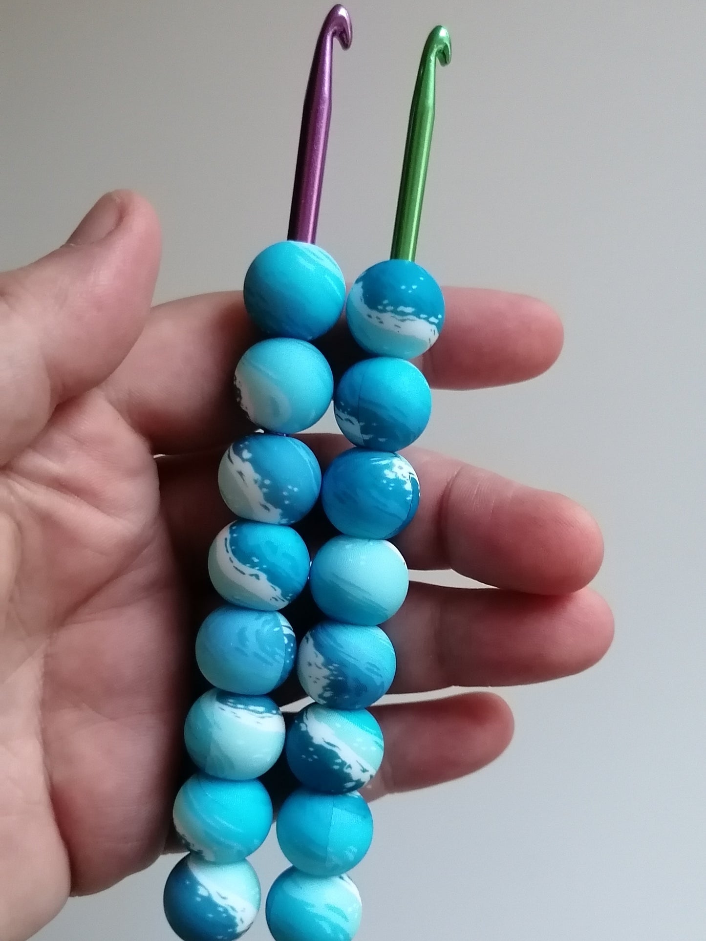 Ergonomische Häkelnadel - 3,5 bis 5,5mm