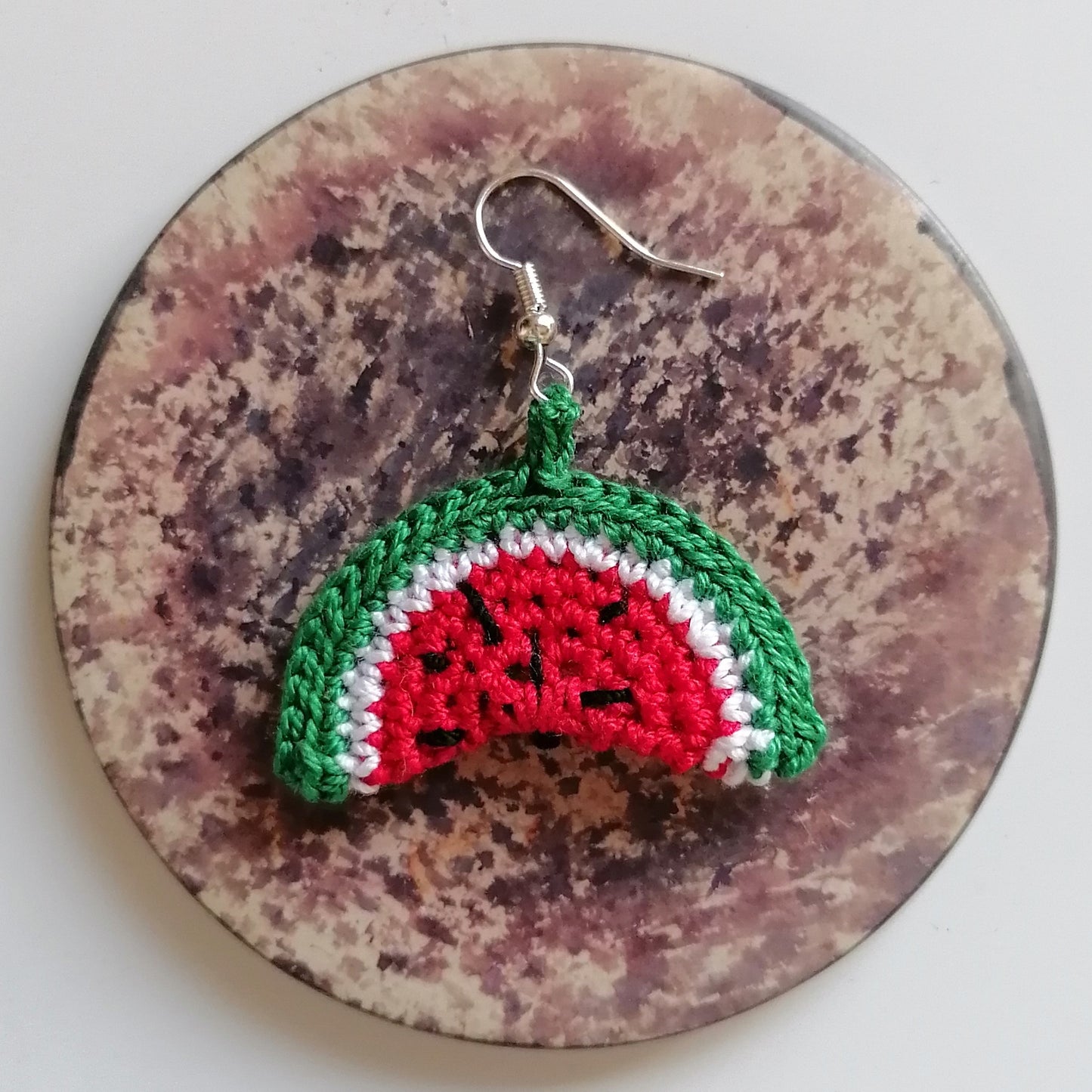 Wassermelonen-Ohrringe