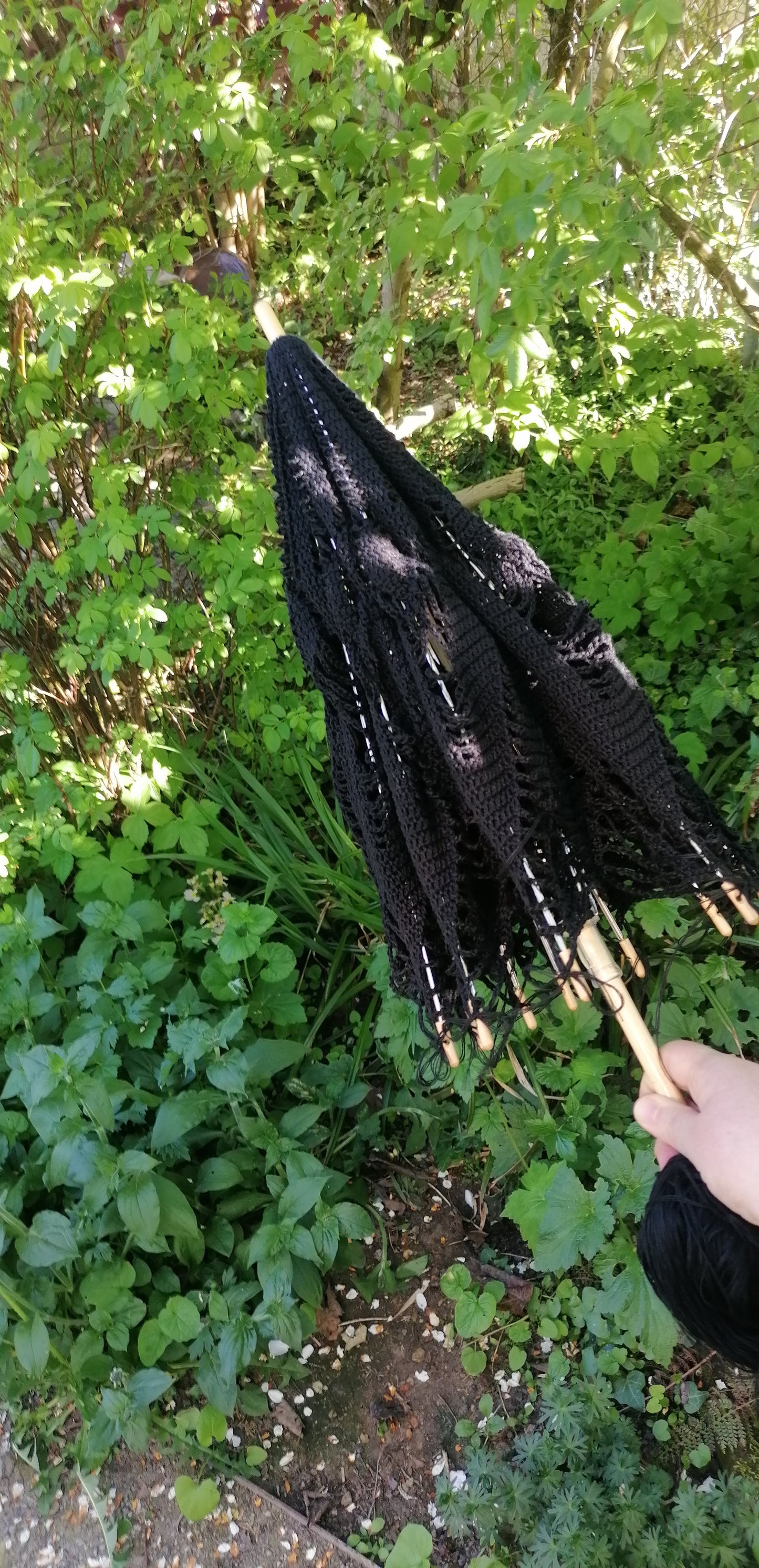 Sonnenschirm Schwarz