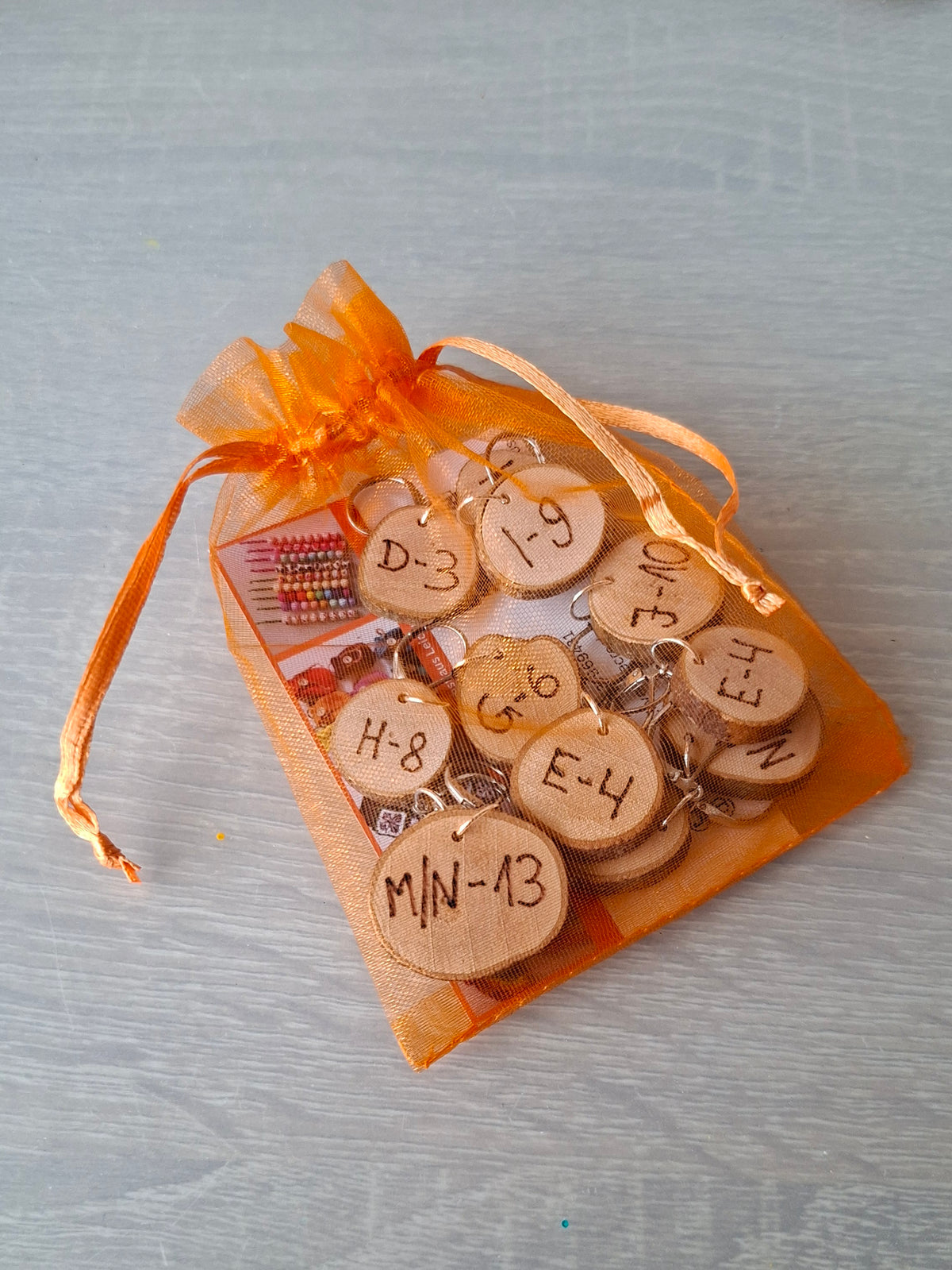 Maschenmarkierer-Set "Nadelstärke" (US-Größen)