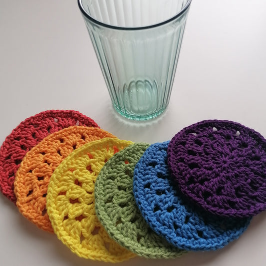Rainbow Coasters (Set of 6)