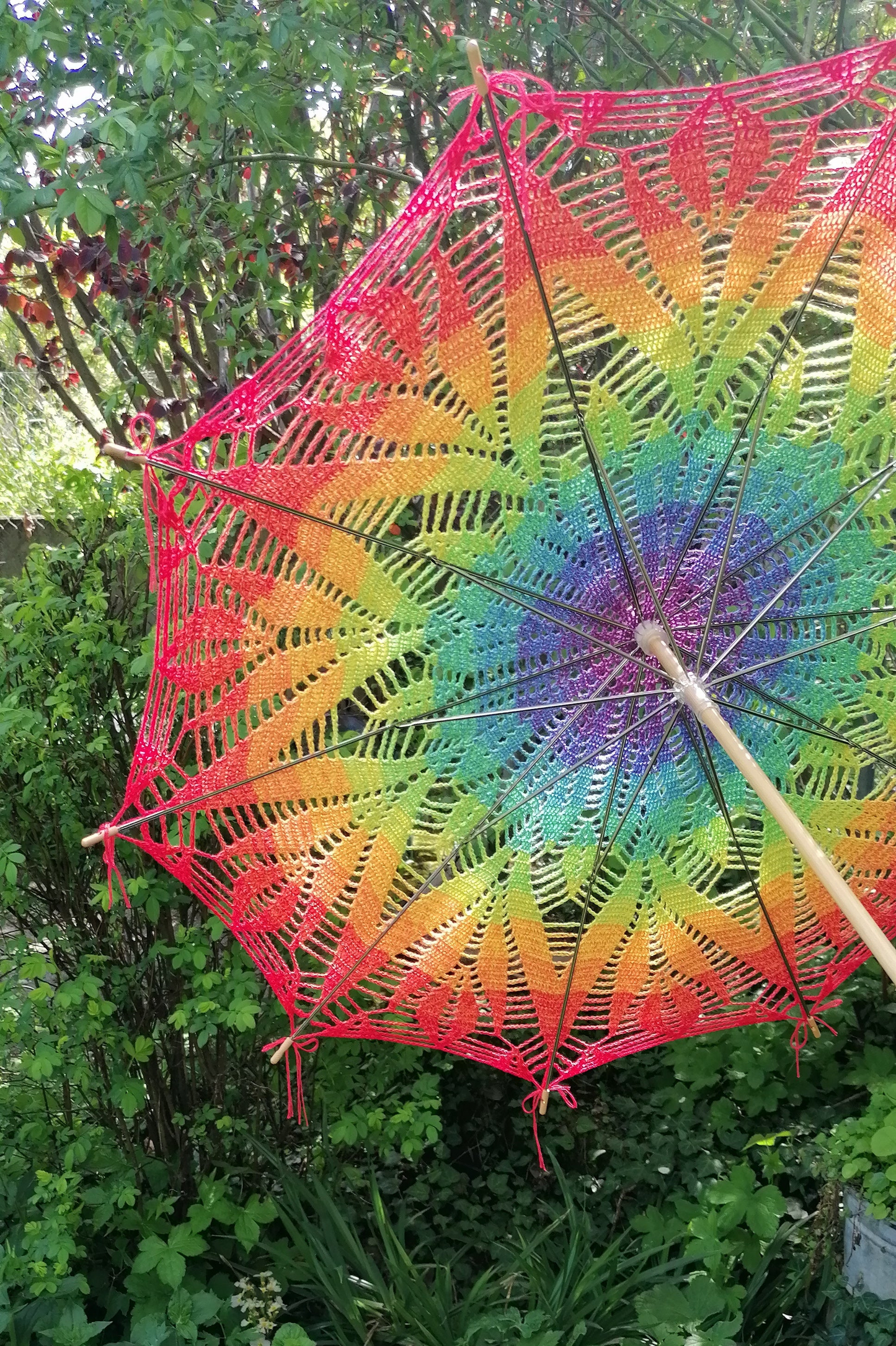 Sonnenschirm Regenbogen