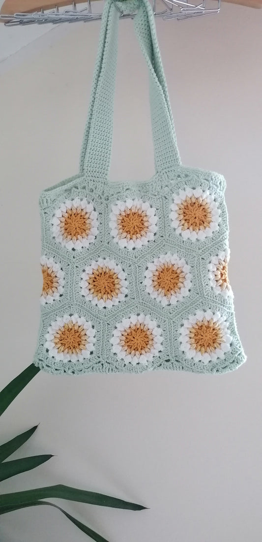Handtasche Gänseblümchen