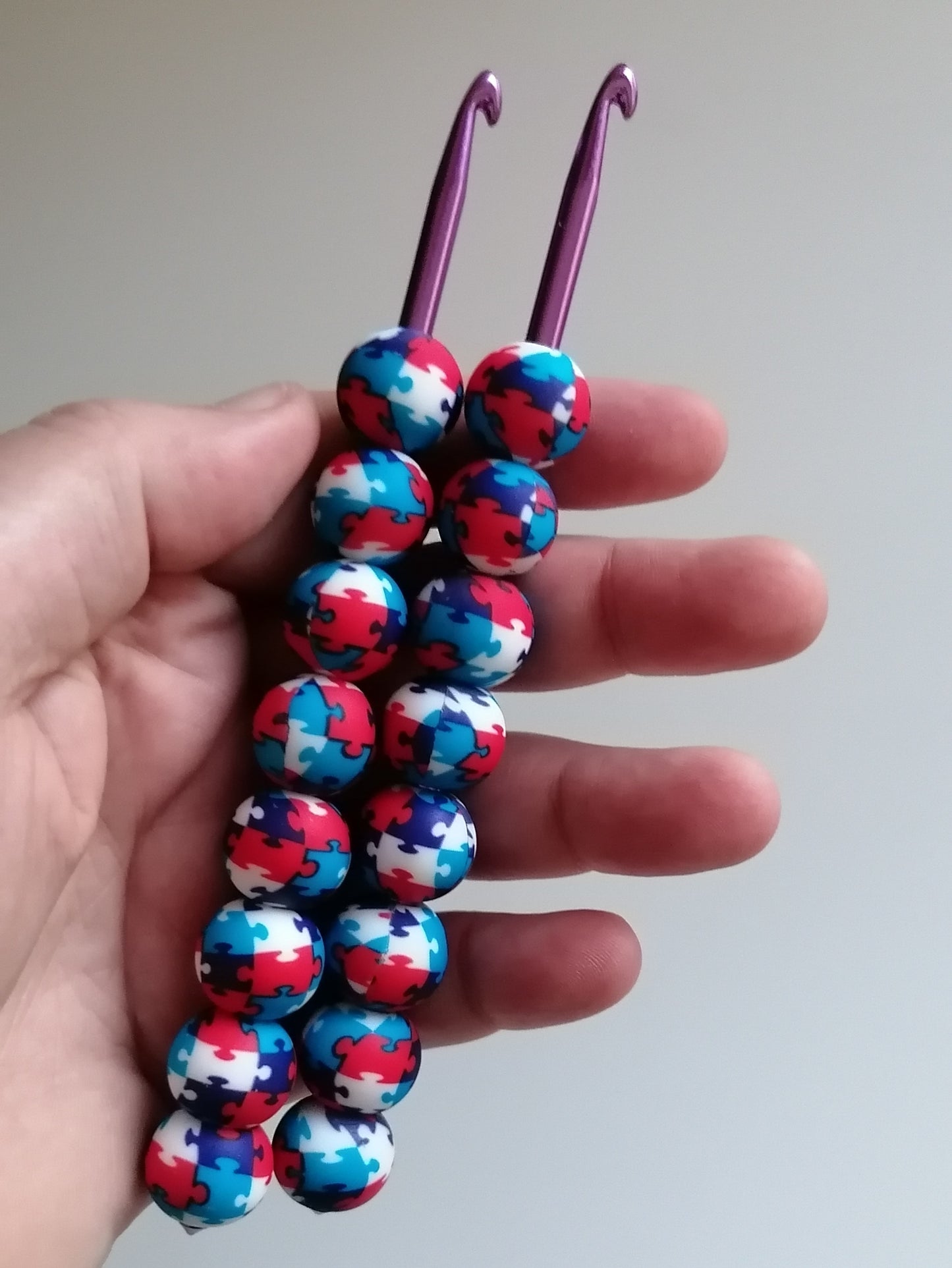 Ergonomische Häkelnadel - 3,5 bis 5,5mm